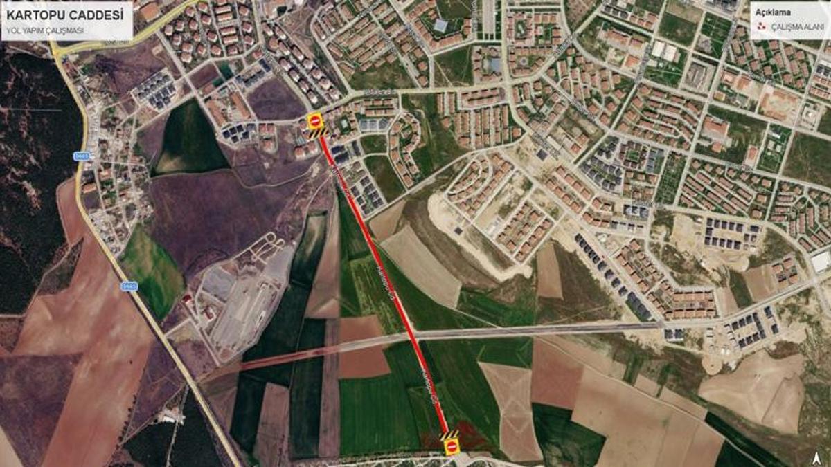 Eskişehirliler dikkat! O cadde 11 gün trafiğe kapatılacak