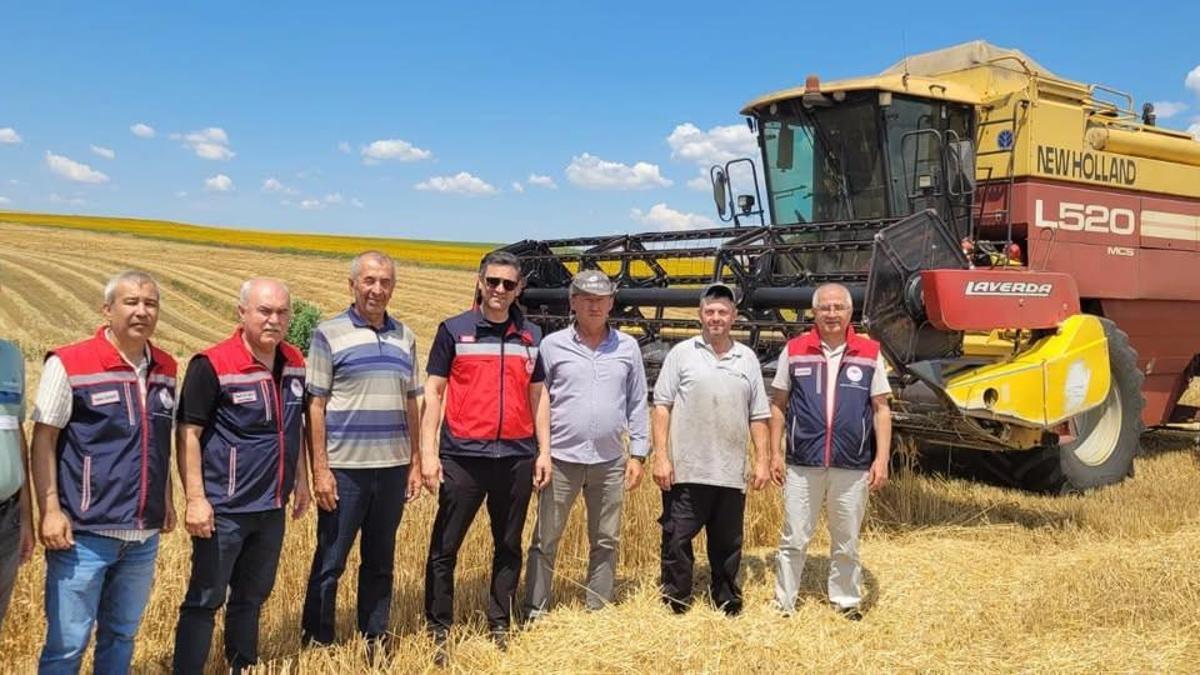 Edirne'de üreticilerle bitkisel üretim ve hasat süreci değerlendirildi