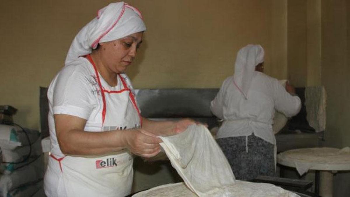Sofraların vazgeçilmez lezzetlerinden yufkanın ustalarının görünmeyen emeği