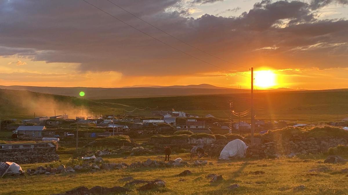 2 bin rakımlı yaylada üretim zamanı