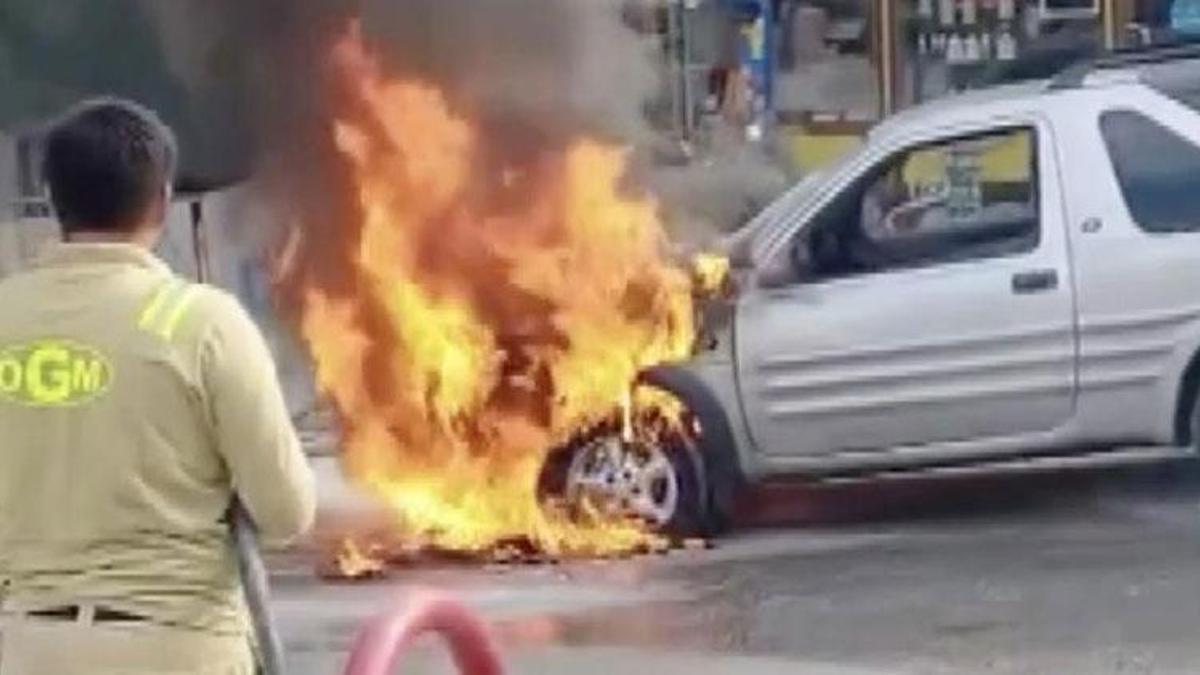 Yıllarca para biriktirdi, gözleri önünde alev alev yandı