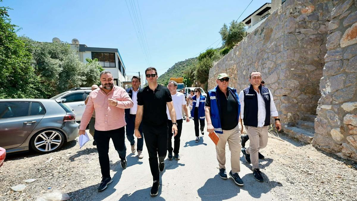 Başkan Mandalinci, Konacık'a saha ziyareti
