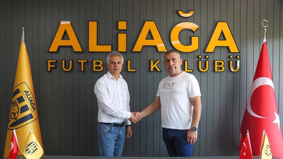 Aliağa FK'nın yeni teknik direktörü belli oldu