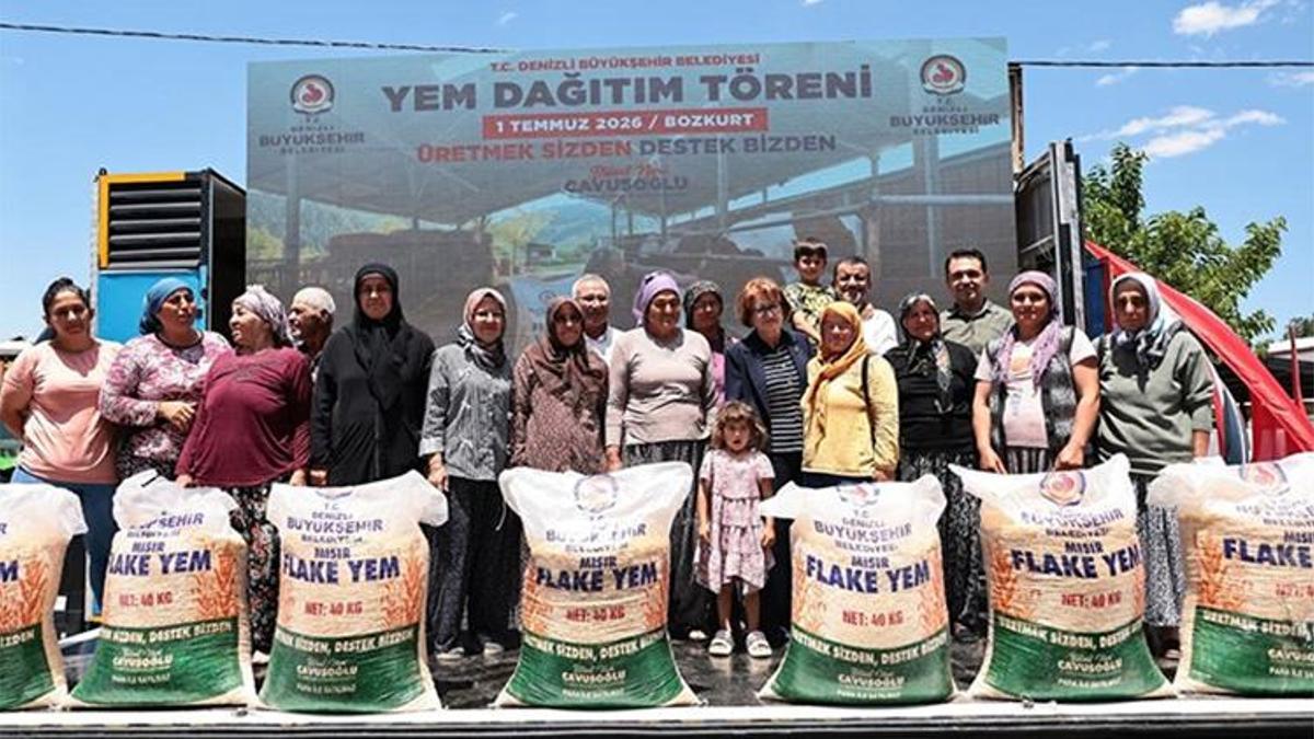 Denizli’de üreticiye can suyu: 19 ilçede harekete geçildi, 32 bin çuval dağıtıldı