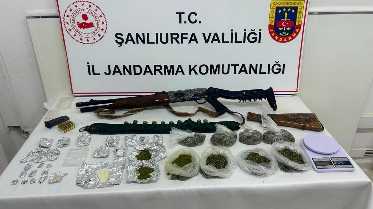 Şanlıurfa'da uyuşturucu operasyonunda 1 şüpheli yakalandı