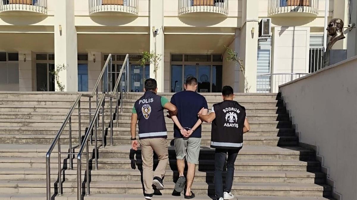 Bodrum'da firari hükümlü, saklandığı adreste yakalandı