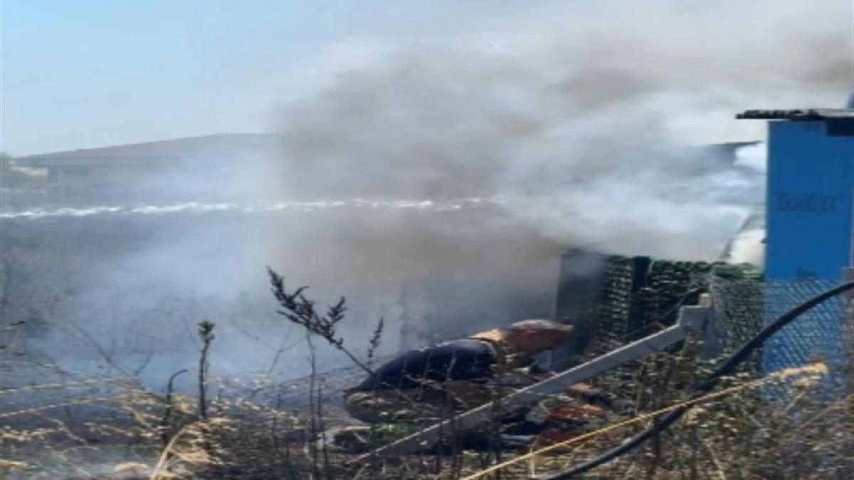 Silivri'de alevler bir anda yayıldı: Hobi bahçelerine sıçradı