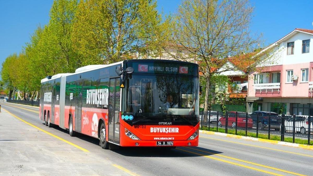 Sakarya'da Otobüs, ADARAY ve Metrobüs Ücretsiz olacak