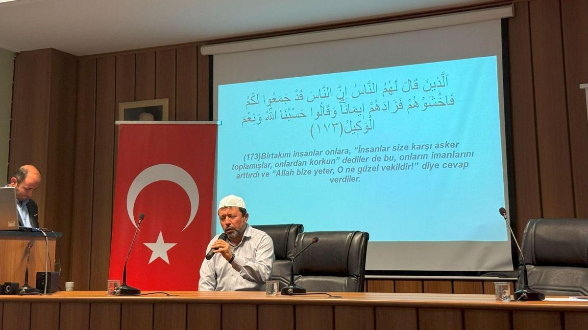 Boyabat Adliyesi'nde 15 Temmuz Demokrasi ve Milli Birlik Günü programı düzenlendi