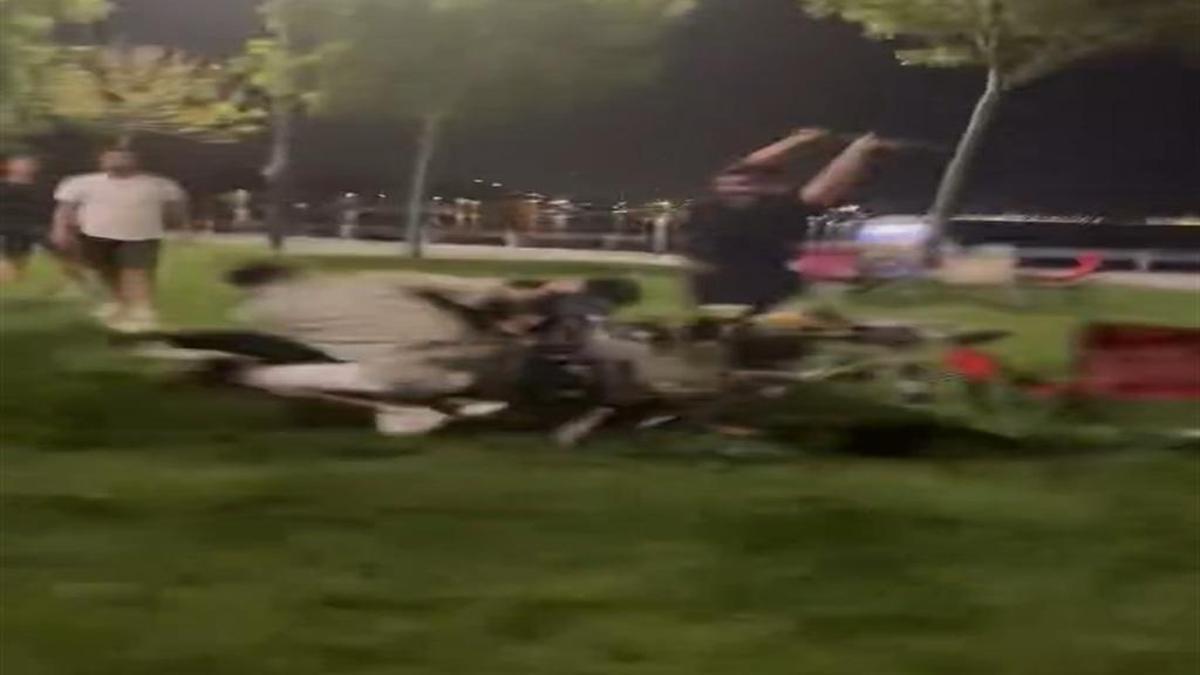 Kadıköy'de piknik kavgası: İki grup birbirine girdi
