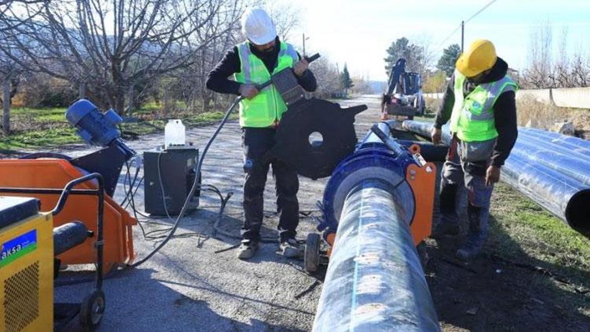 DESKİ'den Kocabaş'a 24,2 milyon TL'lik altyapı yatırımı