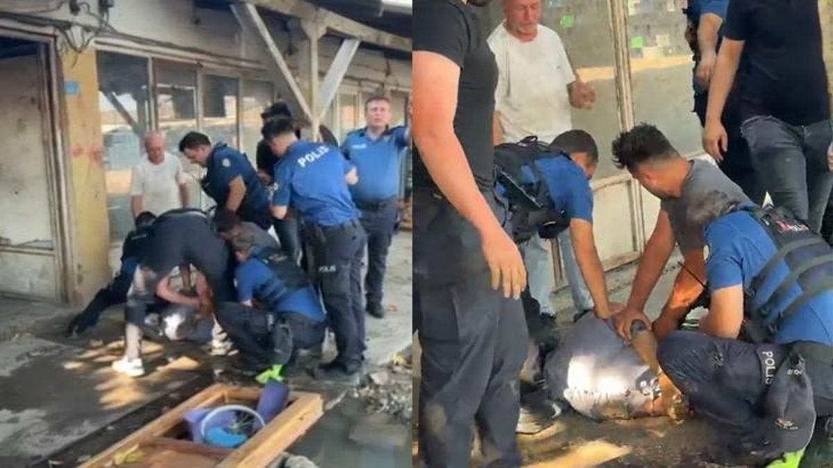 Bursa'da akli dengesi yerinde olmayan şahsın üzerinden çıkan para şok etti