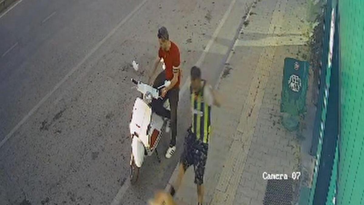 Kediye tekme atan şüpheli yakalandı