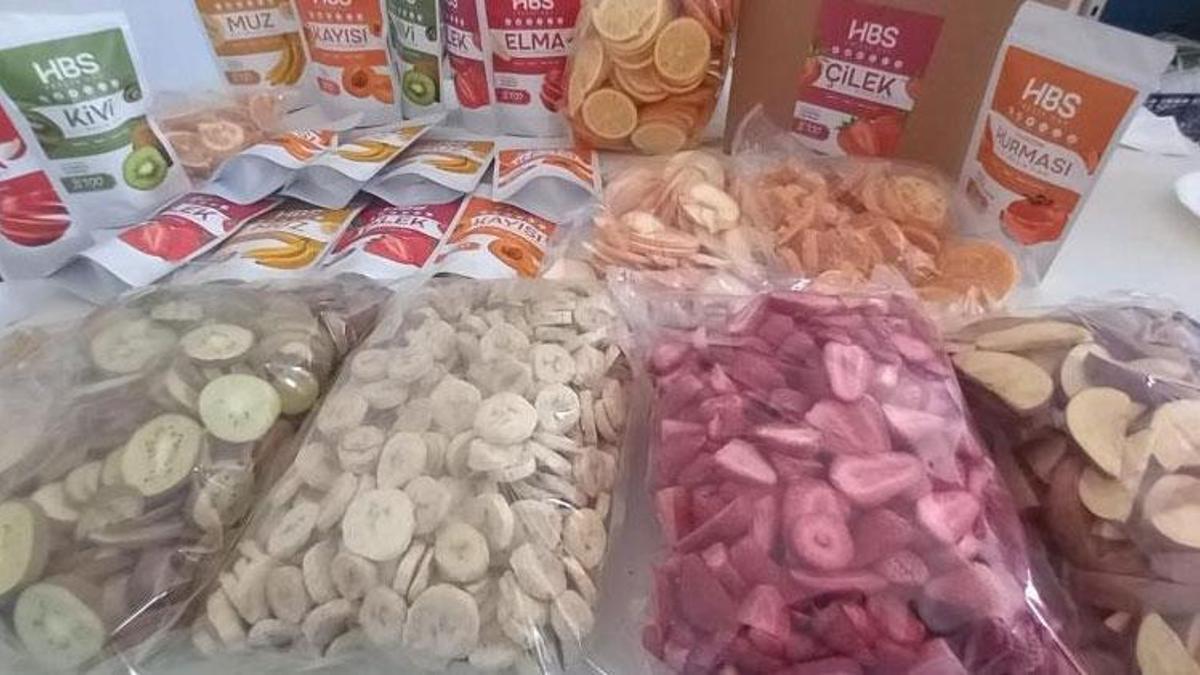 Kayseri Develi’de kurutulan meyveler yıl boyu tüketiliyor