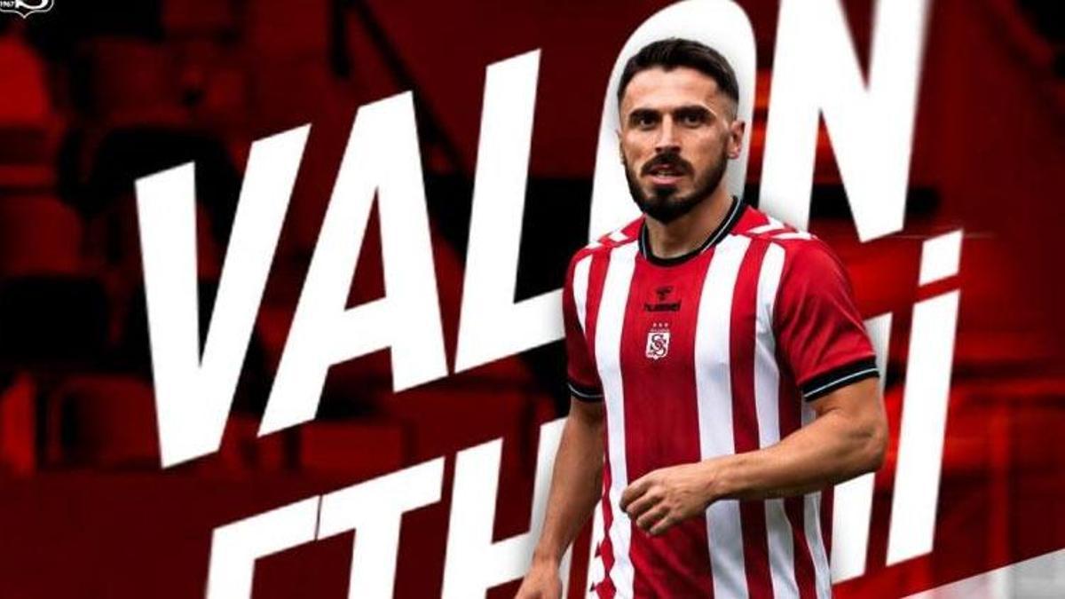 Sivasspor Valon Ethemi ile yeniden anlaştı