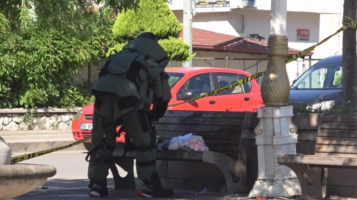 Amasya'da fünye ile patlatılan çantadan bebek kıyafetleri çıktı