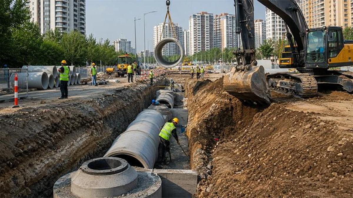 Adana’da su baskınlarına son verecek dev yatırım! ASKİ 4 büyük ilçe için düğmeye bastı