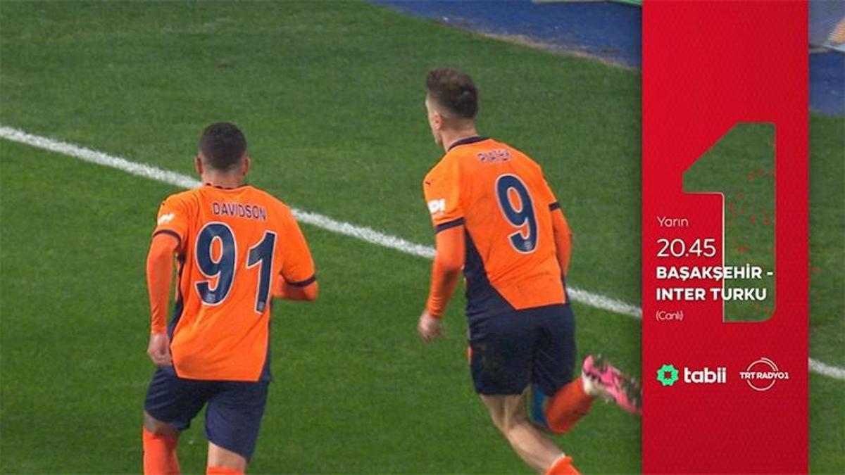 Başakşehir - Inter Turku maçı TRT 1’de yayınlanacak