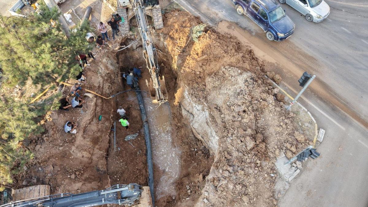 Mardin'de altyapı çalışmaları sürüyor