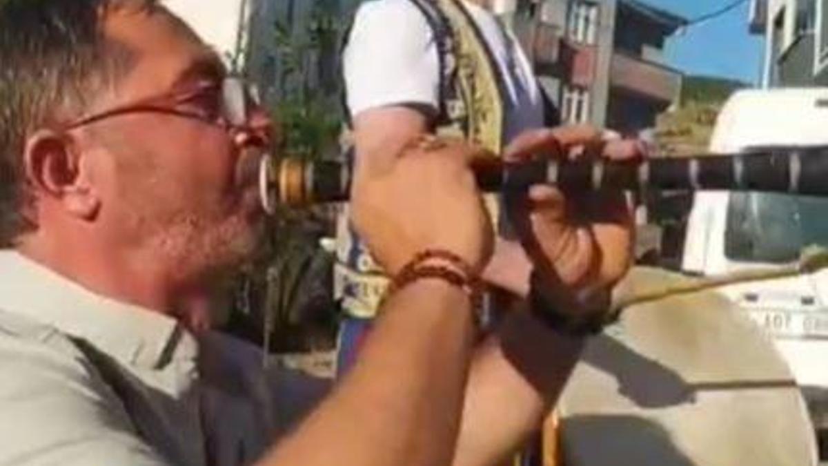 Düğünde kalp krizi geçiren zurnacının durumu iyi