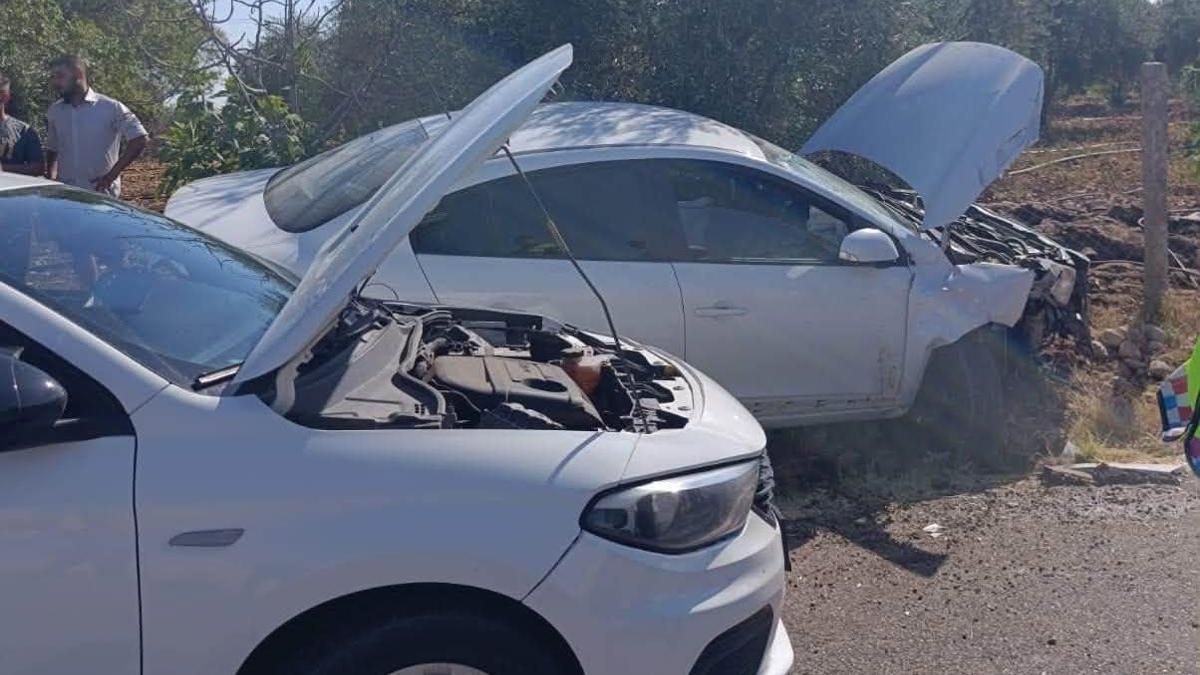 Adıyaman'da otomobiller çarpıştı: 3 yaralı