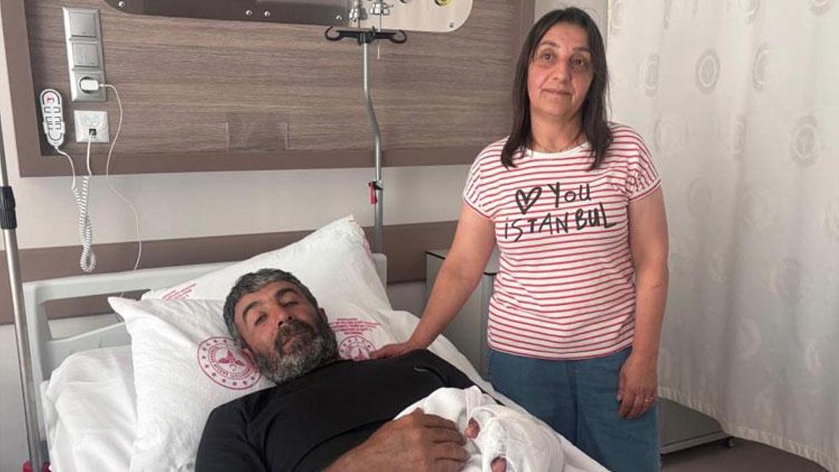 Köyde ayı saldırısından yaralı kurtulan çiftçi yaşadıklarını anlattı: Kürek olmasaydı sonum ne olurdu bilemedim