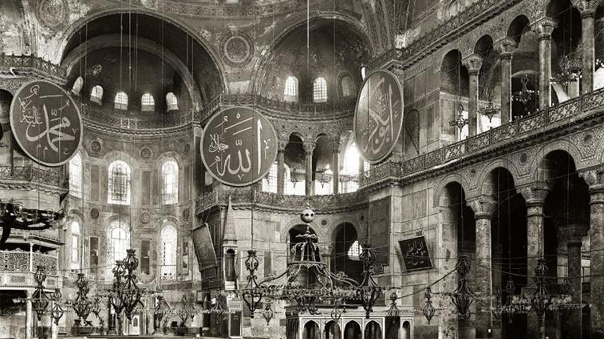 Ayasofya’nın mirasına görsel bir bakış! İşte ilk kez Fethin Mührü’nde gün yüzüne çıkan kareler...