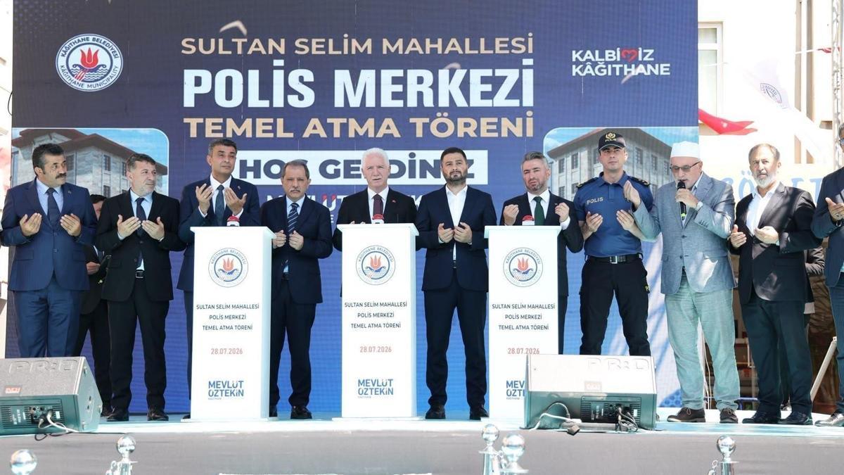 Kağıthane’de Sultan Selim Polis Merkezi'nin temeli atıldı
