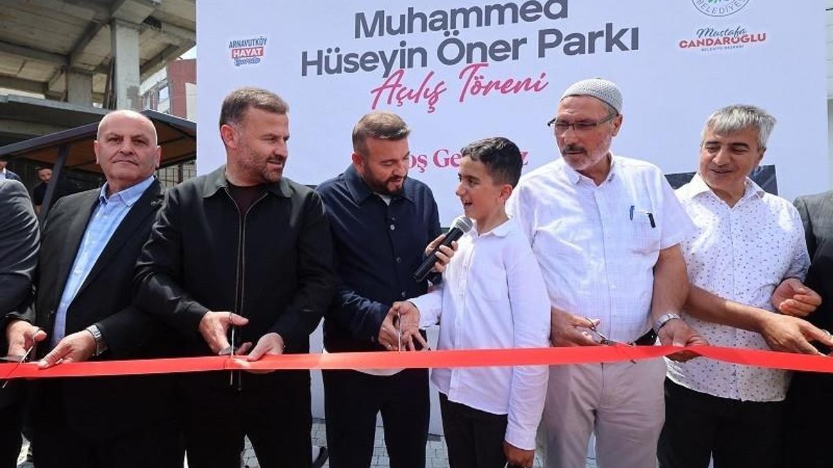 Arnavutköy'de zihinsel engelli Muhammet'in park hayali gerçek oldu