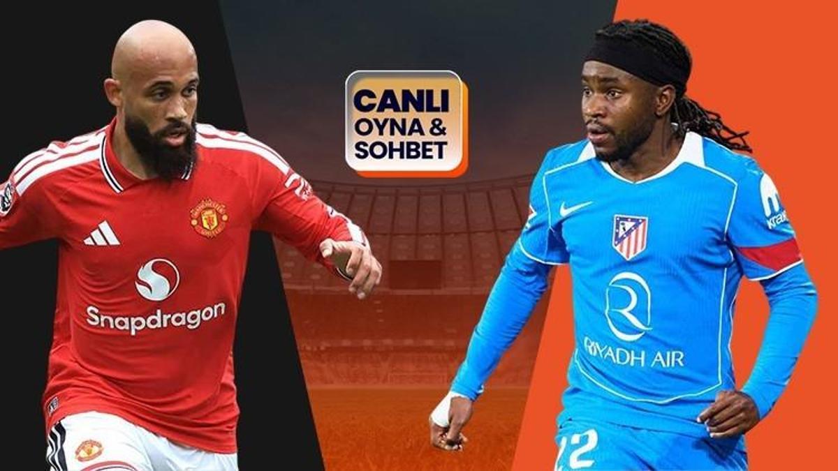 Manchester United - Atletico Madrid maçının heyecanı canlı sohbet ile Misli'de