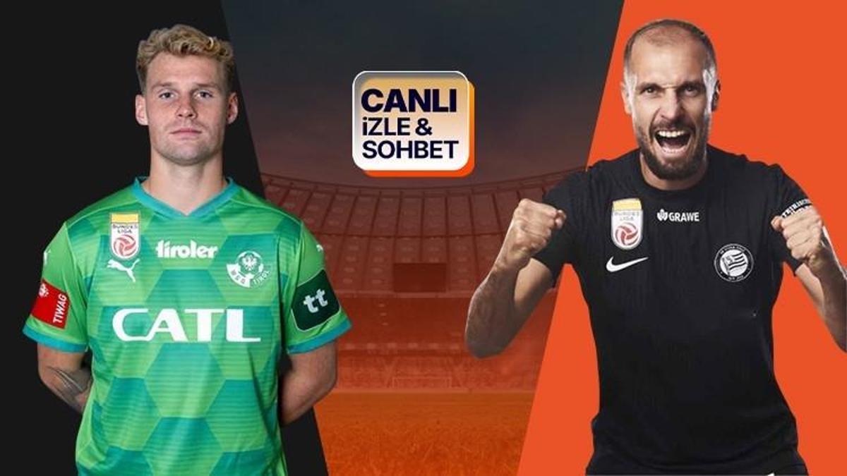 Sturm Graz, WSG Tirol karşısında! Maçın heyecanı canlı sohbet ile Misli'de