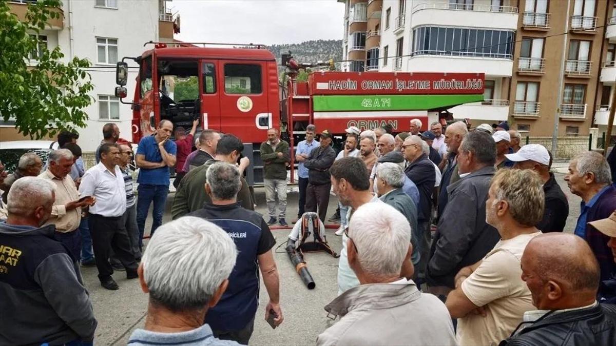 Konya'da 150 kişi sadece bal üretmeyecek, ormanları da koruyacak