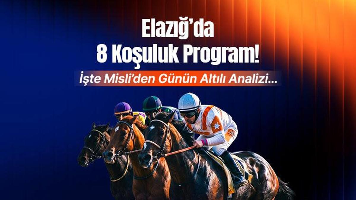 Elazığ’da 8 Koşuluk Program! İşte Misli’den Günün Altılı Analizi…