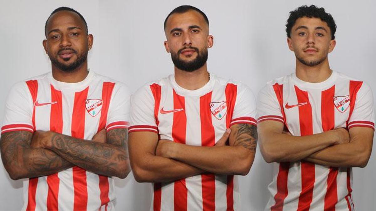 Boluspor dış transferde 3 oyuncuyu renklerine bağladı