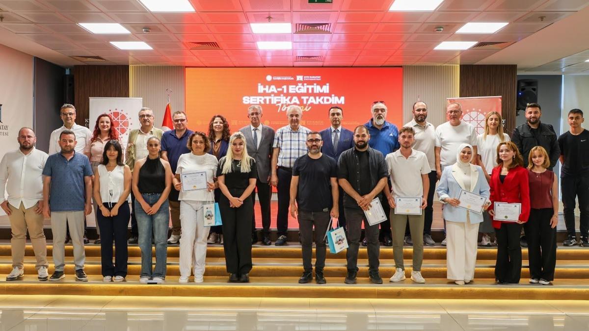 Konya’da medya çalışanlarına yönelik, İHA-1 Eğitimi tamamlandı
