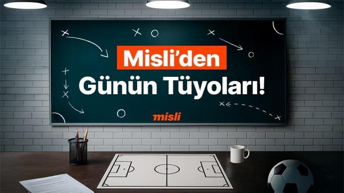 Boluspor ile Manisa FK arasındaki maçlar durgun geçiyor… Hertha KG Var’a abone! İşte Misli’den Günün Tüyoları