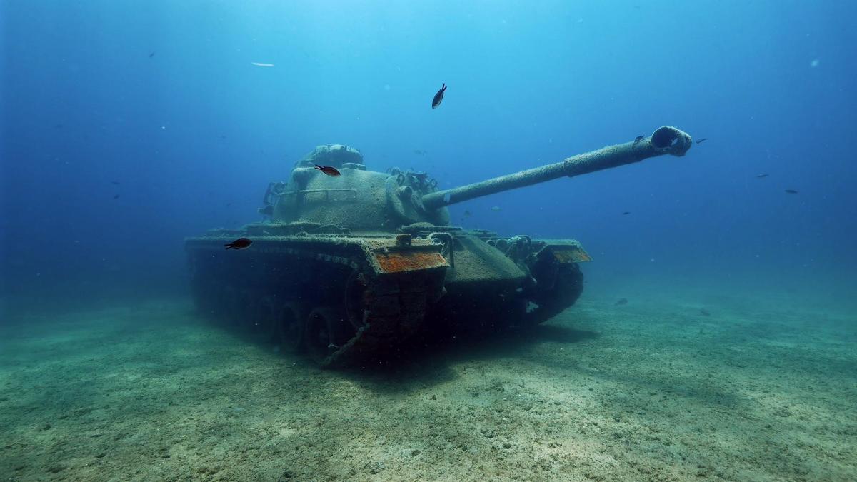 Saros Körfezi'ndeki tank batığı, dalış tutkunlarının gözdesi oldu