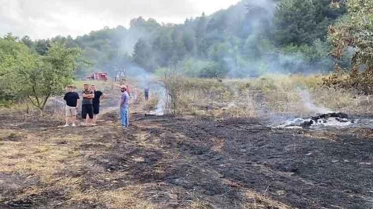 İnegöl’de korkutan orman yangını: Ekipler havadan ve karadan seferber oldu!