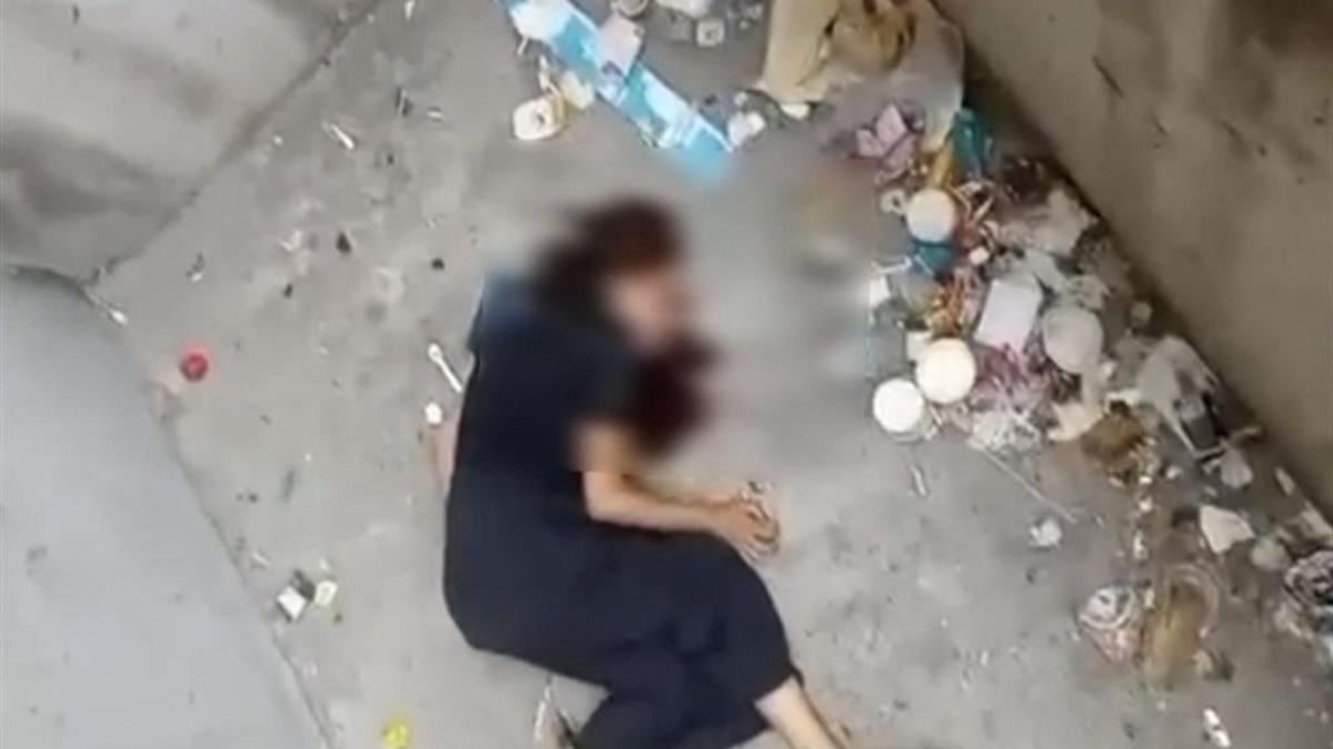 Dengesini kaybetti, inşaat boşluğuna düştü: Genç kadın feci şekilde yaralandı