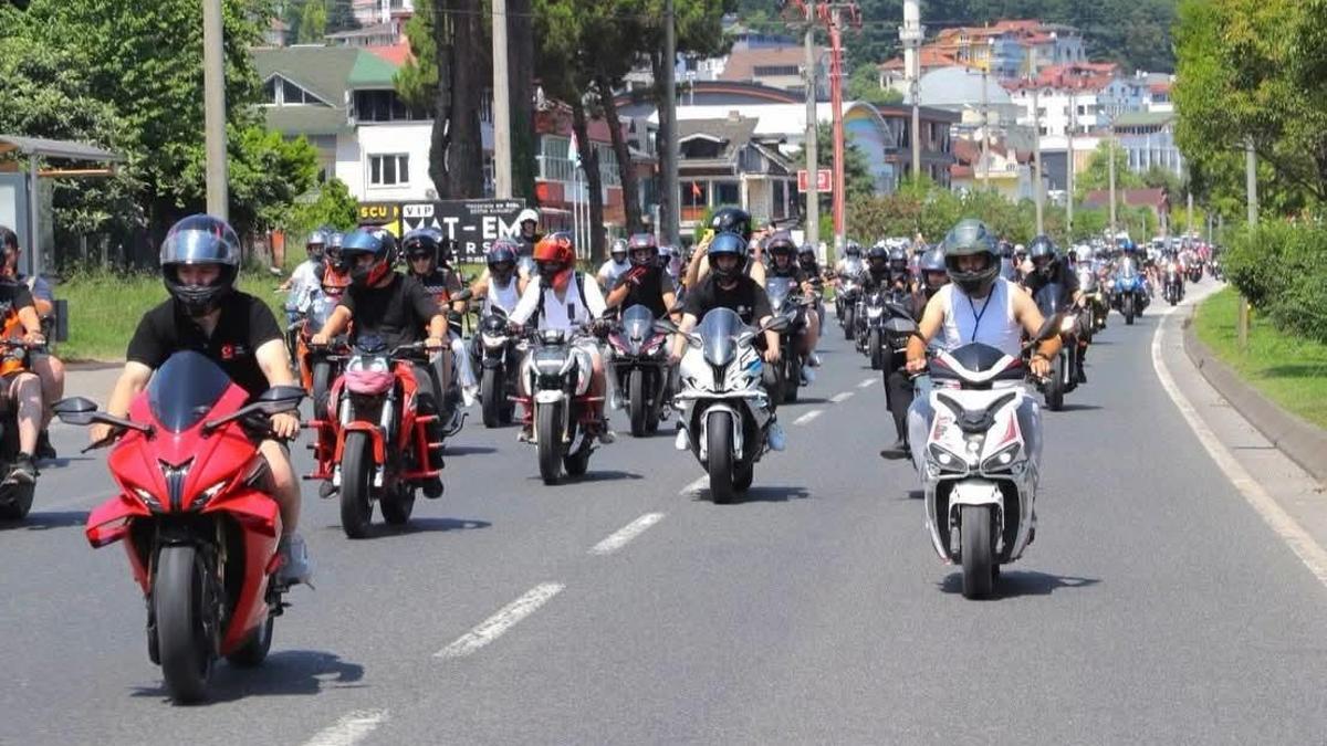 Fatsa’da 5 bin motosiklet tutkunu festivalde buluştu