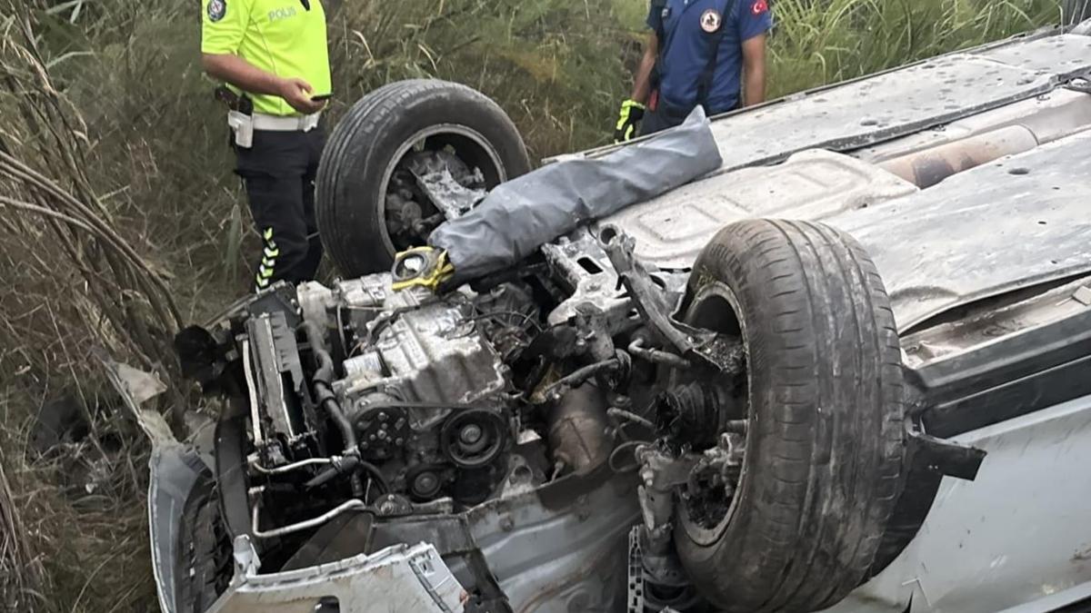 Muğla’da otomobil şarampole yuvarlandı: 1 ölü, 3 yaralı