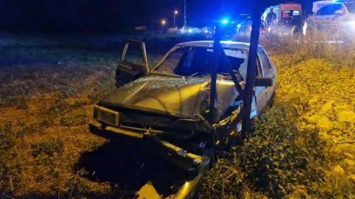 Çorum'da kazada yaralanan sürücü 2.86 promil alkollü çıktı