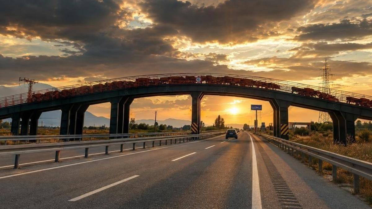 Erzincan'da hayvanlara özel üst geçit: Alternatif güzergah oldu