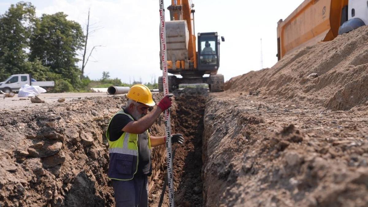 Düzce'de 50 yıl su sorunu yaşanmayacak! 29 kilometrelik hat döşendi