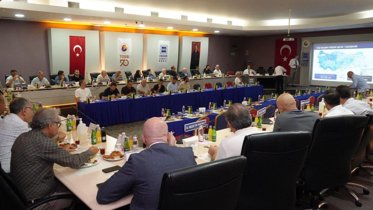Eskişehir Sanayi Odası tarafından "Meslek Grupları Toplantısı" düzenlendi