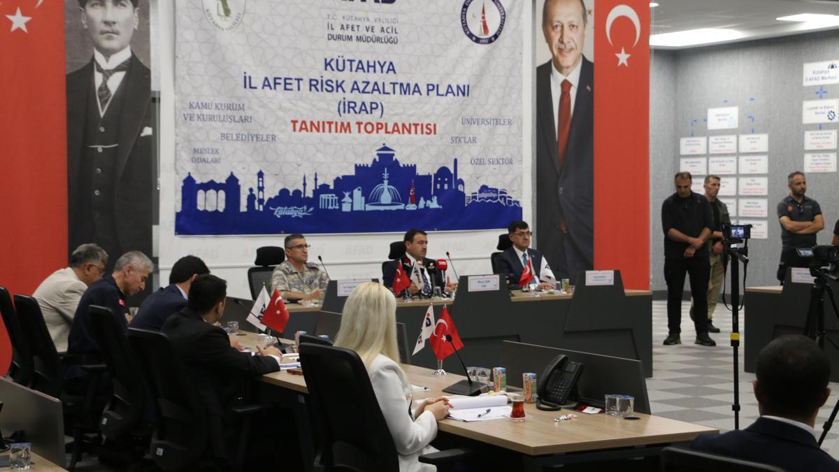 Kütahya’da olası depreme karşı çalışmalar değerlendirildi