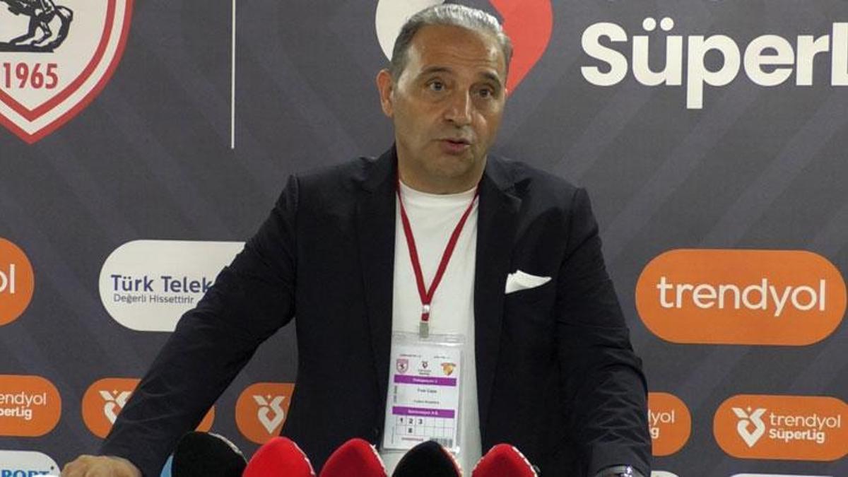 Samsunspor'dan transfer açıklaması! Fuat Çapa: Pazarlıklar var, hedefimiz ilk 5