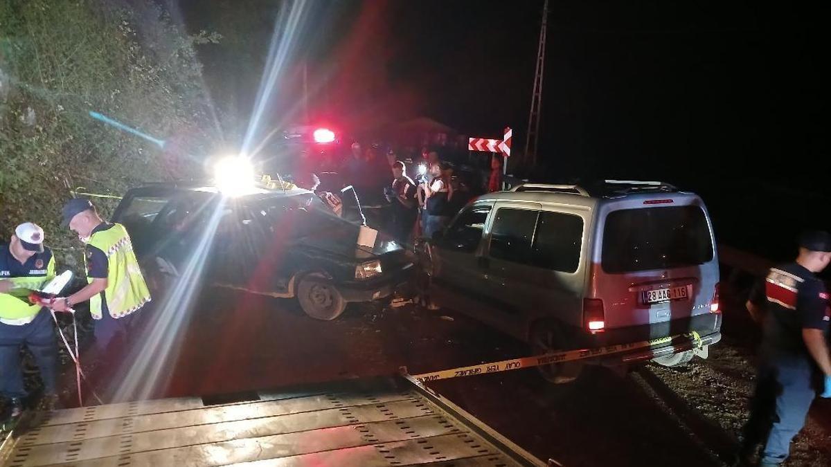 Giresun’da trafik kazası sonrası silahlı kavga; 1 ölü