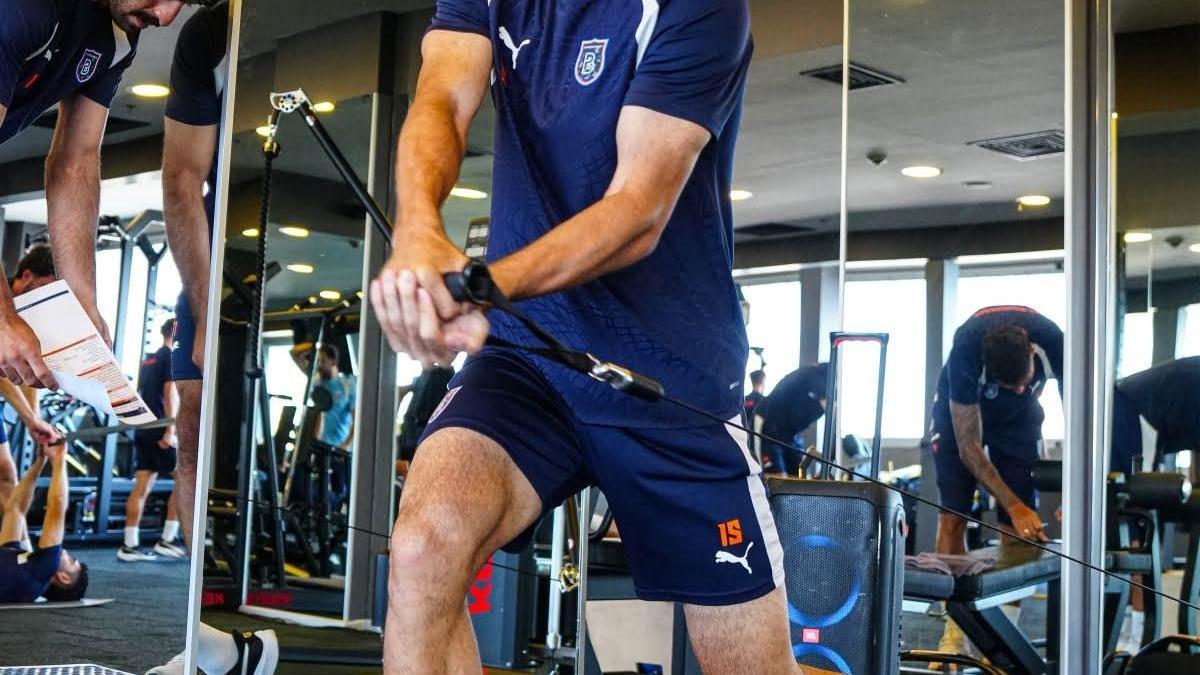İstanbul Başakşehir, Trabzonspor maçının hazırlıklarını sürdürdü