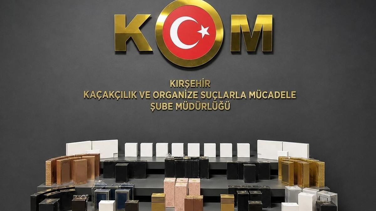 Kırşehir'de gümrük kaçağı malzemeler ele geçirildi